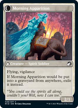 Morning Apparition - Innistrad: Midnight Hunt