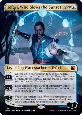 Teferi, Who Slows the Sunset - Innistrad: Midnight Hunt