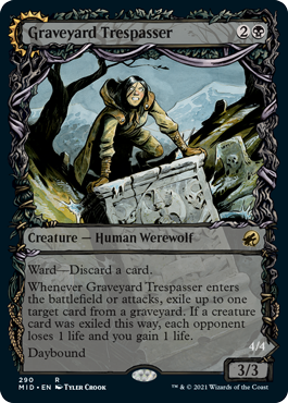 Graveyard Trespasser -> Graveyard Glutton - Innistrad: Midnight Hunt