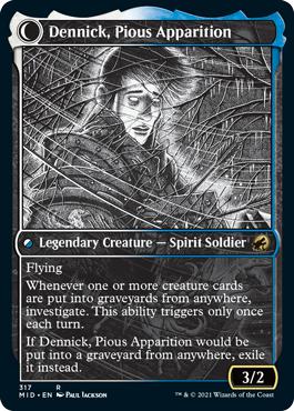 Dennick, Pious Apparition - Innistrad: Midnight Hunt