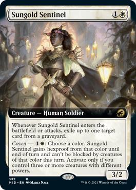 Sungold Sentinel - Innistrad: Midnight Hunt