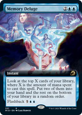 Memory Deluge - Innistrad: Midnight Hunt