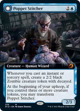 Poppet Stitcher -> Poppet Factory - Innistrad: Midnight Hunt