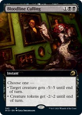 Bloodline Culling - Innistrad: Midnight Hunt