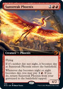 Sunstreak Phoenix - Innistrad: Midnight Hunt