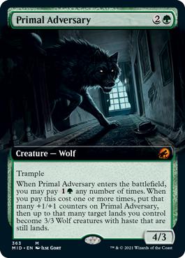 Primal Adversary - Innistrad: Midnight Hunt