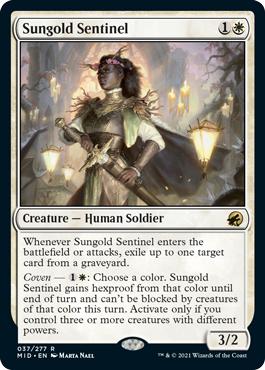 Sungold Sentinel - Innistrad: Midnight Hunt