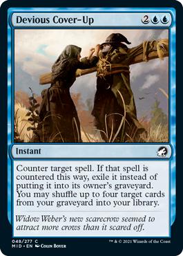 Devious Cover-Up - Innistrad: Midnight Hunt