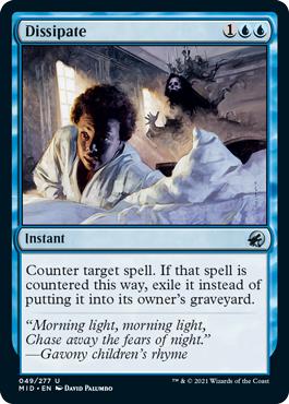 Dissipate - Innistrad: Midnight Hunt