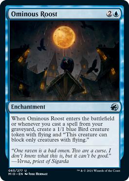 Ominous Roost - Innistrad: Midnight Hunt