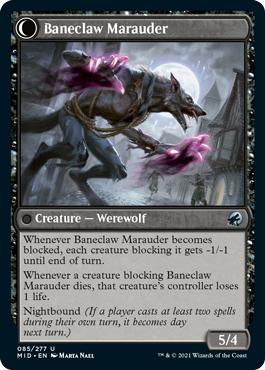 Baneclaw Marauder - Innistrad: Midnight Hunt