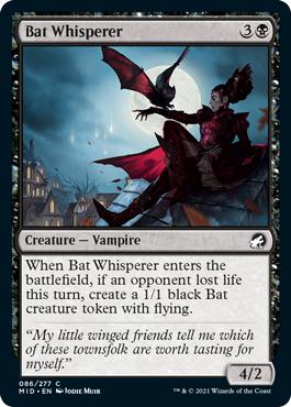 Bat Whisperer - Innistrad: Midnight Hunt