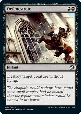 Defenestrate - Innistrad: Midnight Hunt