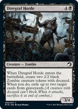 Diregraf Horde - Innistrad: Midnight Hunt