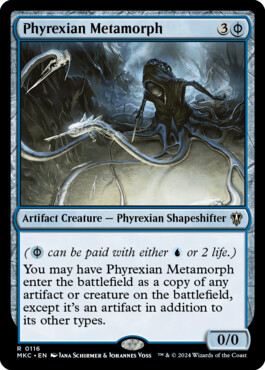 Phyrexian Metamorph - Murders at Karlov Manor Commander