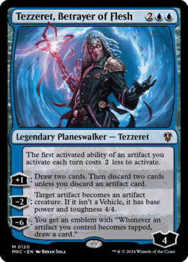 Tezzeret, Betrayer of Flesh - Murders at Karlov Manor Commander