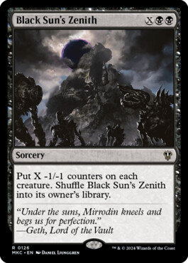 Black Sun's Zenith - Murders at Karlov Manor Commander