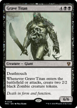 Grave Titan - Murders at Karlov Manor Commander