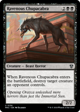 Ravenous Chupacabra - Murders at Karlov Manor Commander