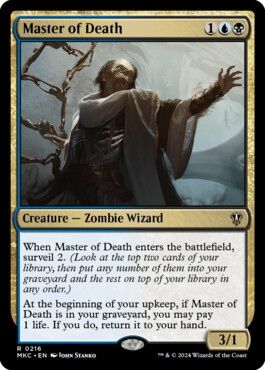 Master of Death - Murders at Karlov Manor Commander