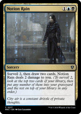 Notion Rain - Murders at Karlov Manor Commander