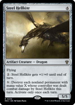 Steel Hellkite - Murders at Karlov Manor Commander