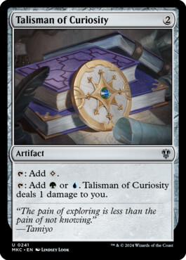 Talisman of Curiosity - Murders at Karlov Manor Commander