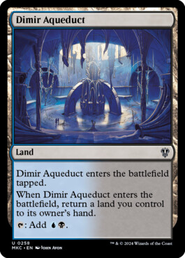 Dimir Aqueduct - Murders at Karlov Manor Commander