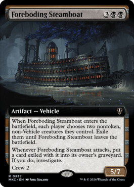 Foreboding Steamboat - Murders at Karlov Manor Commander