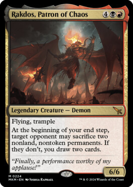 Rakdos, Patron of Chaos - Murders at Karlov Manor