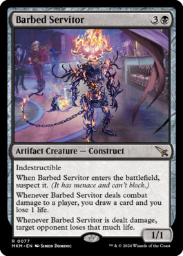 Barbed Servitor - Murders at Karlov Manor