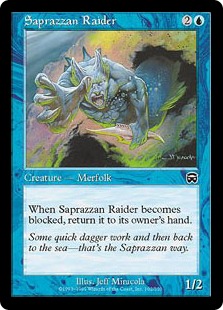 Saprazzan Raider - Mercadian Masques