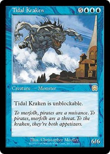 Tidal Kraken - Mercadian Masques