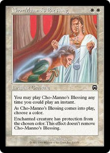 Cho-Manno's Blessing - Mercadian Masques