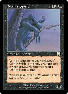 Nether Spirit - Mercadian Masques