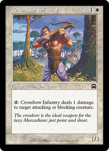 Crossbow Infantry - Mercadian Masques