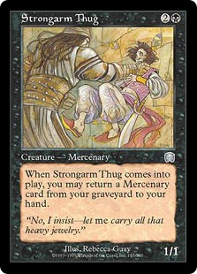 Strongarm Thug - Mercadian Masques