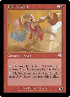 Flailing Ogre - Mercadian Masques