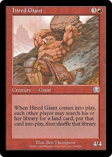 Hired Giant - Mercadian Masques