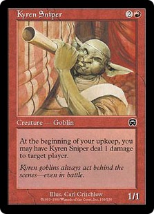 Kyren Sniper - Mercadian Masques