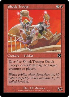 Shock Troops - Mercadian Masques