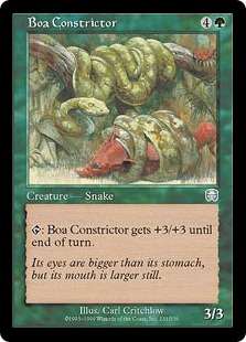 Boa Constrictor - Mercadian Masques