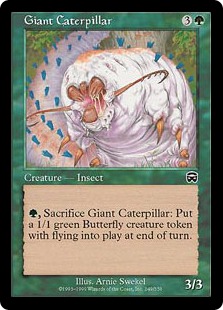 Giant Caterpillar - Mercadian Masques