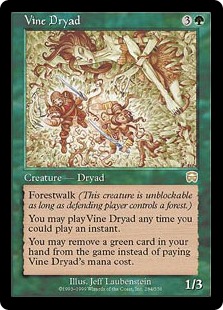 Vine Dryad - Mercadian Masques