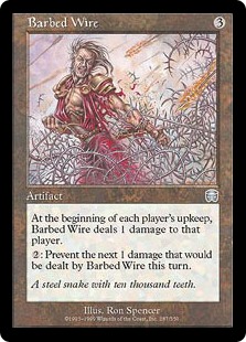 Barbed Wire - Mercadian Masques