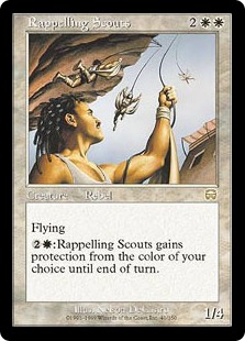 Rappelling Scouts - Mercadian Masques