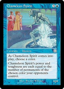 Chameleon Spirit - Mercadian Masques