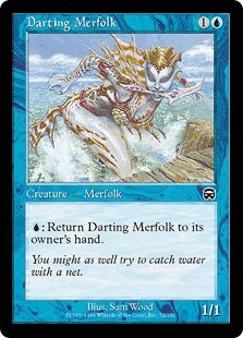 Darting Merfolk - Mercadian Masques