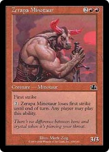 Zerapa Minotaur - Prophecy