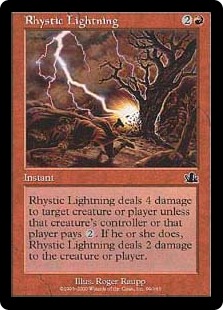 Rhystic Lightning - Prophecy